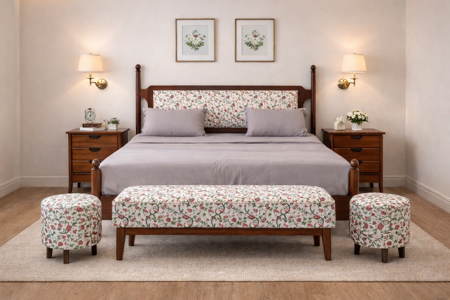 Bedroom room setup (lifestyle)