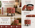 Ethnic Designer Ottoman Stool